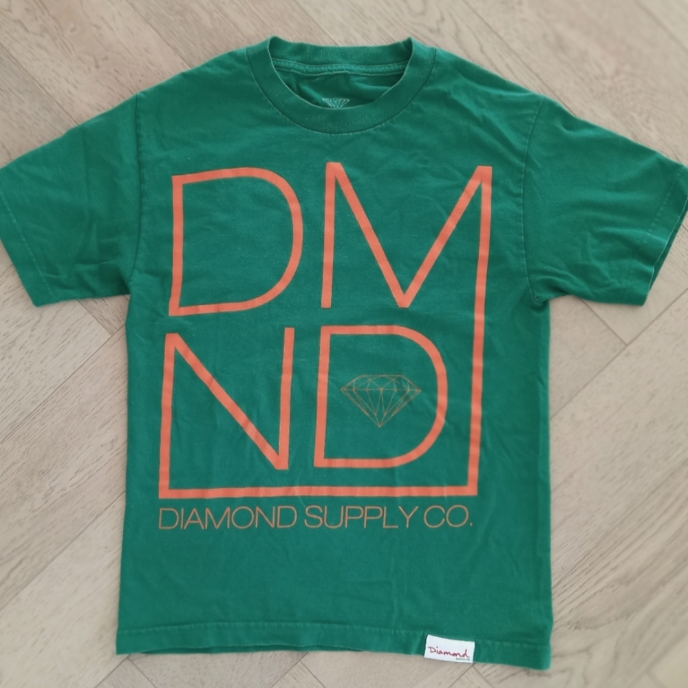 Diamond Supply Co. T shirt. Green